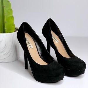 Steve Madden Suede Platform Heels 🖤